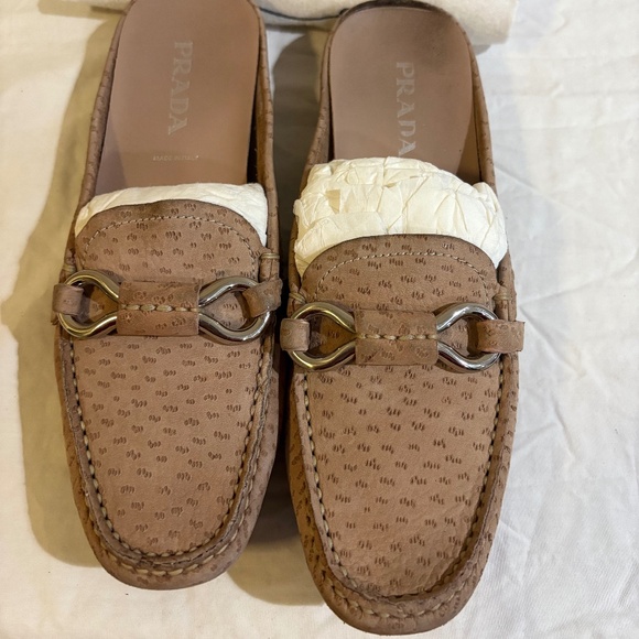 Prada Mule Loafers - Picture 1 of 5